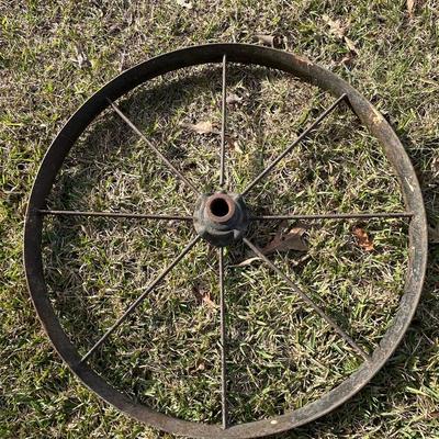 Vintage Wagon Wheel.