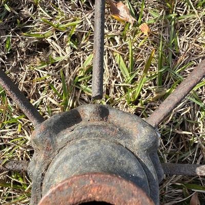 Vintage Wagon Wheel.