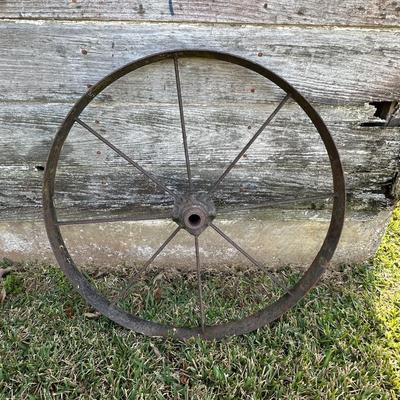 Vintage Wagon Wheel.