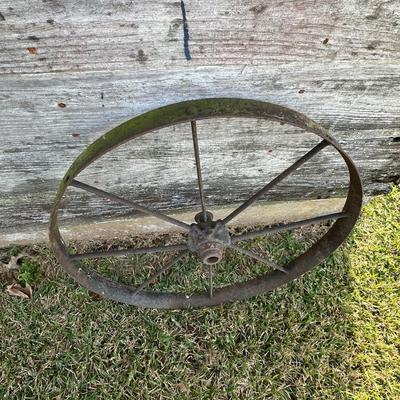 Vintage Wagon Wheel.