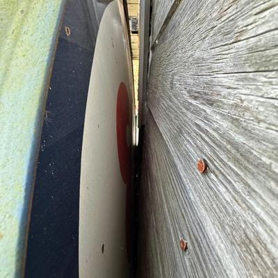 Vintage Esso Sign w/ Brackets