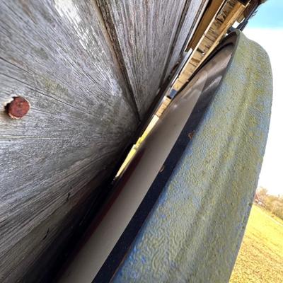 Vintage Esso Sign w/ Brackets