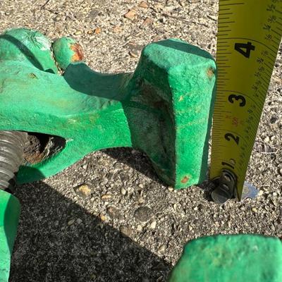 Vintage Blacksmith Post Vise / Leg Vise