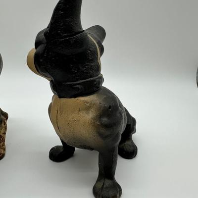 Vintage Cast Iron Dogs