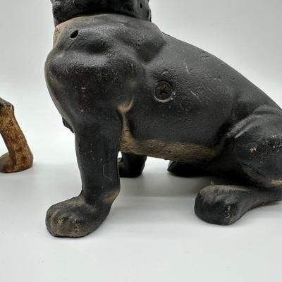 Vintage Cast Iron Dogs