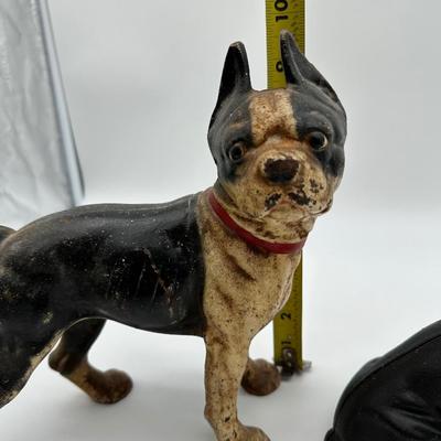 Vintage Cast Iron Dogs