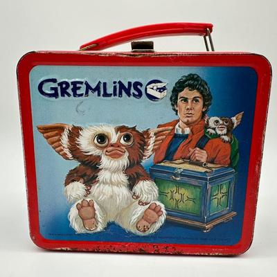Vintage Gremlins Metal Lunchbox w/ Thermos