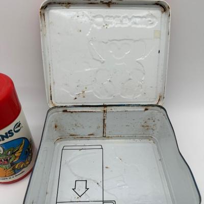 Vintage Gremlins Metal Lunchbox w/ Thermos