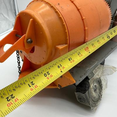 Vintage Allstate Cement Mixer Truck – Pressed Steel Toy – Sears