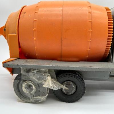 Vintage Allstate Cement Mixer Truck – Pressed Steel Toy – Sears