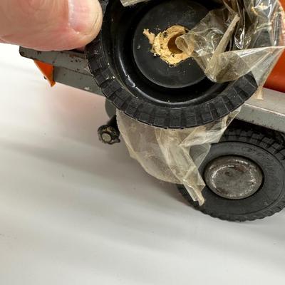 Vintage Allstate Cement Mixer Truck – Pressed Steel Toy – Sears