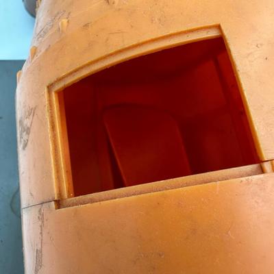 Vintage Allstate Cement Mixer Truck – Pressed Steel Toy – Sears