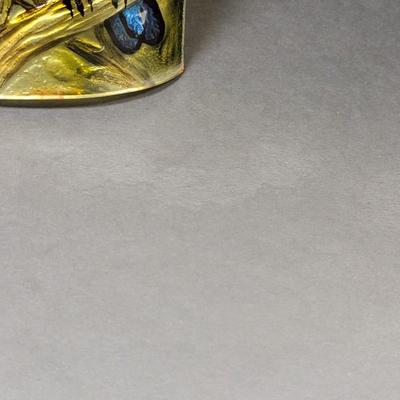 Glass Bird Table Display