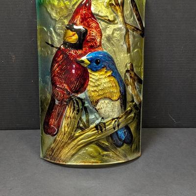 Glass Bird Table Display