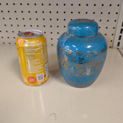 Antique Kutani Ginger Jar Makers Mark LJ