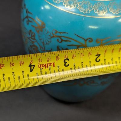 Antique Kutani Ginger Jar Makers Mark LJ