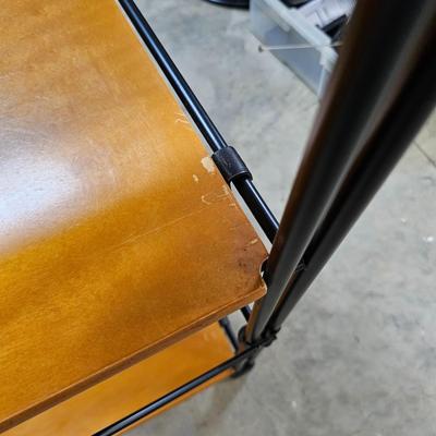 Wood/Metal Adjustable Shelf (G2-JS)