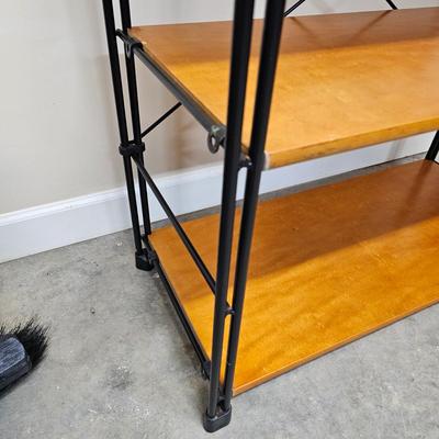 Wood/Metal Adjustable Shelf (G2-JS)