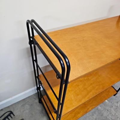 Wood/Metal Adjustable Shelf (G2-JS)
