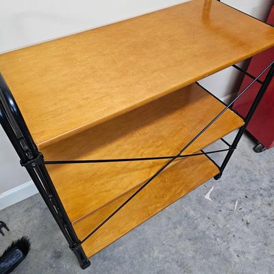 Wood/Metal Adjustable Shelf (G2-JS)