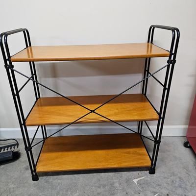 Wood/Metal Adjustable Shelf (G2-JS)