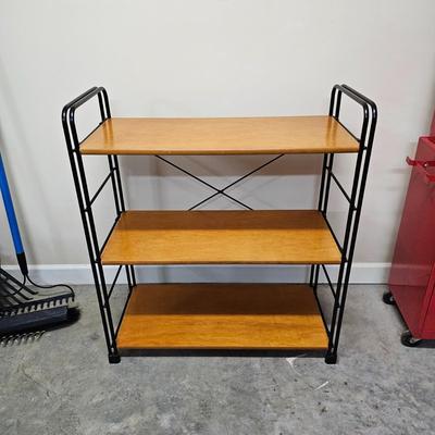 Wood/Metal Adjustable Shelf (G2-JS)