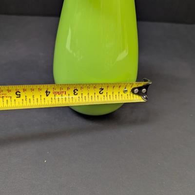 Hand Blown Art Glass Flower Vase