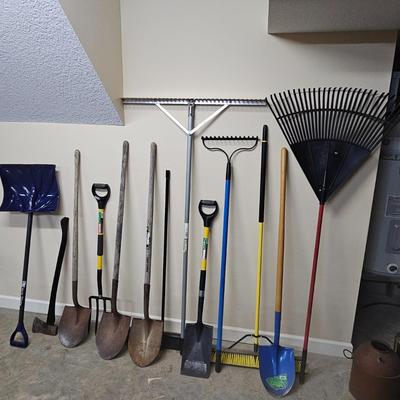 Assortment of Yard & Garden Tools (G2-JS)