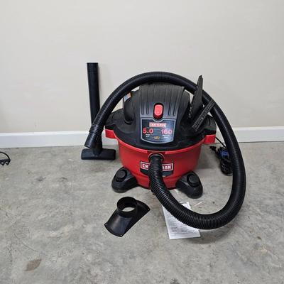 Craftsman 5HP 12 Gallon ShopVac & Accessories (G2-JS)