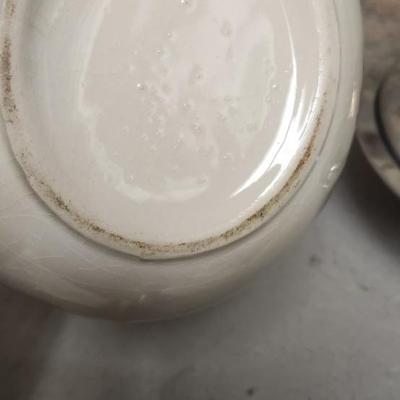 Sale Photo Thumbnail #7: Awesome vintage transfer ball pitcher, chromex serving bowl with lid and avocado green nut chopper