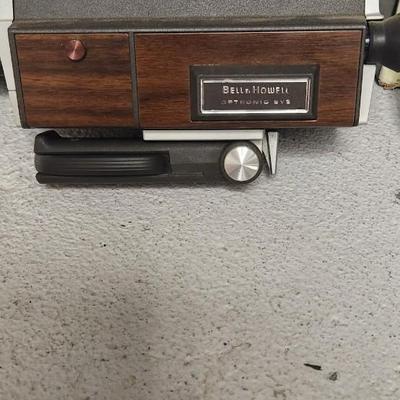 Sale Photo Thumbnail #15: Pair of vintage Bell and Howell video cameras 2123xl in box and optronic eye in a case (not original)