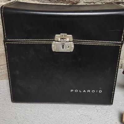 Sale Photo Thumbnail #45: Trio of old Polaroids with their cases and extras 95, 103 and J66