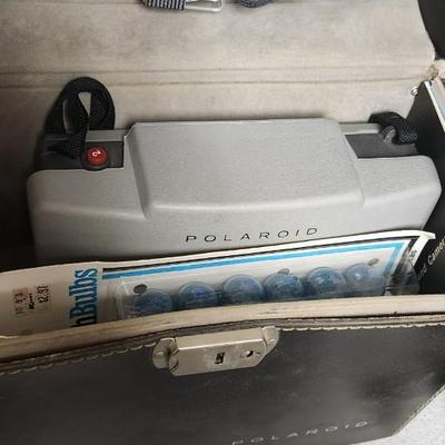 Sale Photo Thumbnail #46: Trio of old Polaroids with their cases and extras 95, 103 and J66