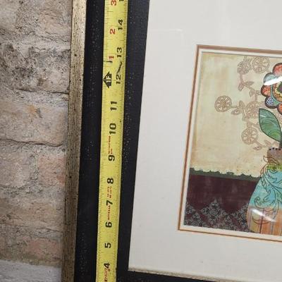 Sale Photo Thumbnail #61: Lot.of.misc framed art. Three old framed sheet music including Shirley Temple. Cute!