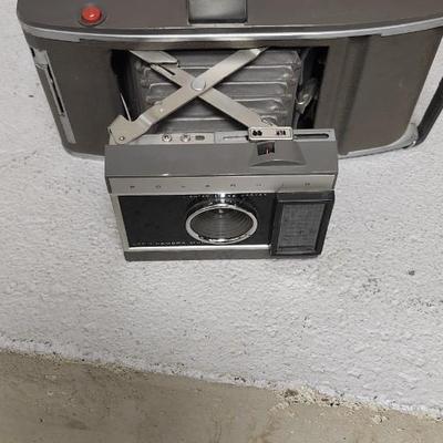 Sale Photo Thumbnail #64: Two Polaroid J66 cameras...one has case and box