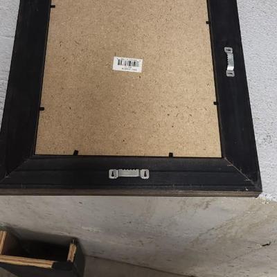 Sale Photo Thumbnail #79: Lot of 6 frames with glass. Three are brand new rustic wood