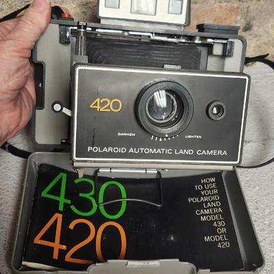 Sale Photo Thumbnail #89: Polaroid 80, J33, 103, 350 and 420 lot