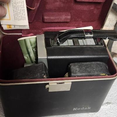 Sale Photo Thumbnail #106: 5 vintage video cameras. 3 Kodak and two Bell and Howell