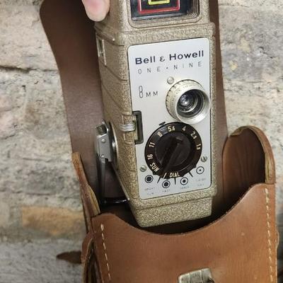 Sale Photo Thumbnail #104: 5 vintage video cameras. 3 Kodak and two Bell and Howell