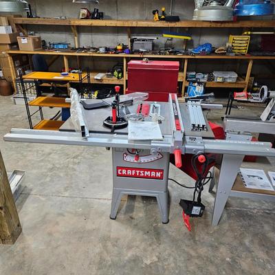 Craftsman 10" Heavy Duty Table Saw & Accessories (G2-JS)