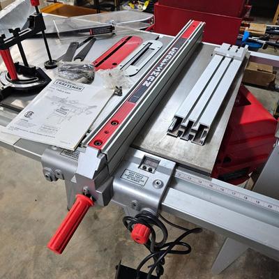 Craftsman 10" Heavy Duty Table Saw & Accessories (G2-JS)
