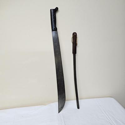 Two Vintage Machetes (G2-JS)