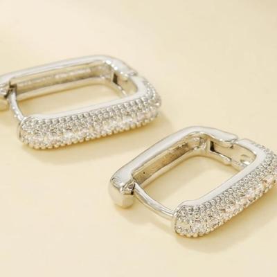 Zirconia Sterling Silver earrings