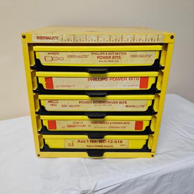 Serialized Five Drawer Bits & Nut Setter Assortment (G2-JS)