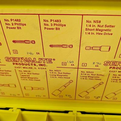 Serialized Five Drawer Bits & Nut Setter Assortment (G2-JS)