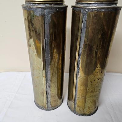 Trio of Brass Containers (G2-JS)