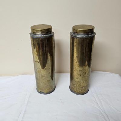 Trio of Brass Containers (G2-JS)