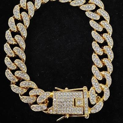 Men's Cuban Curb Link Chain Bracelet