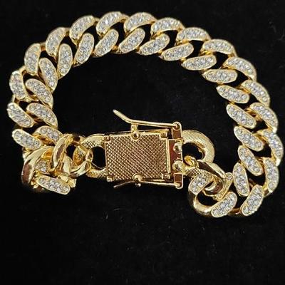 Men's Cuban Curb Link Chain Bracelet