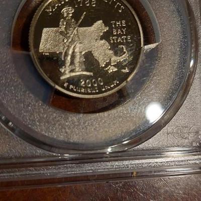 2000s pr69dcam Massachusetts quarter